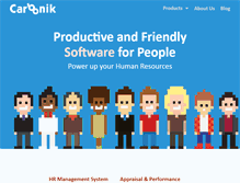 Tablet Screenshot of carbonik.com